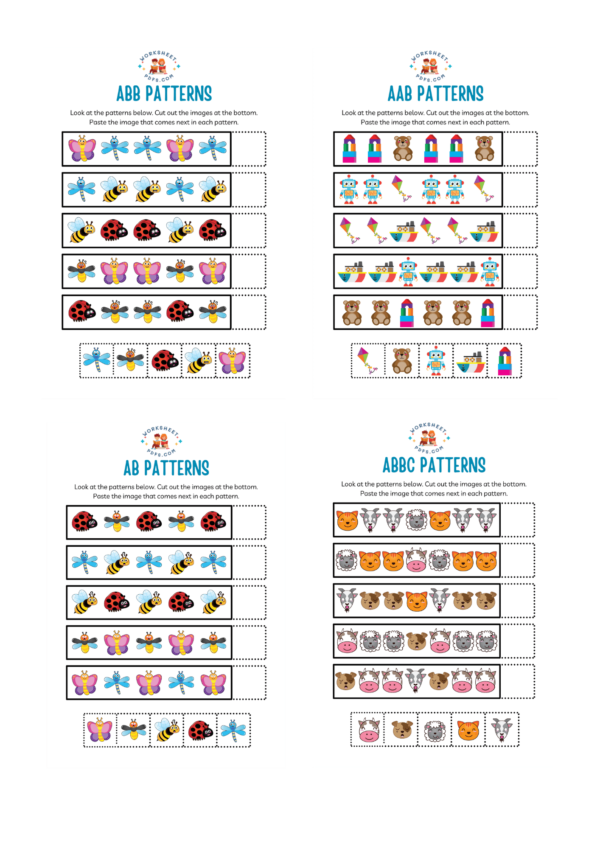 Pattern activity for kids