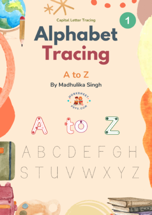 A to Z Capital Letter Tracing worksheets