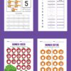 Number worksheets for nursery