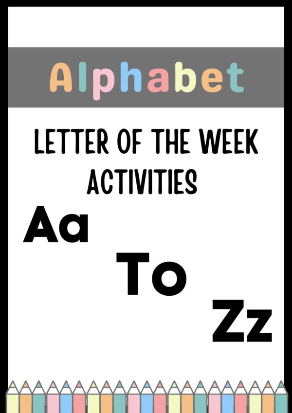 A to z capital and small letters