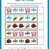 Patterns Worksheet for class 1