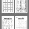 Preschool Learning Pack Worksheets