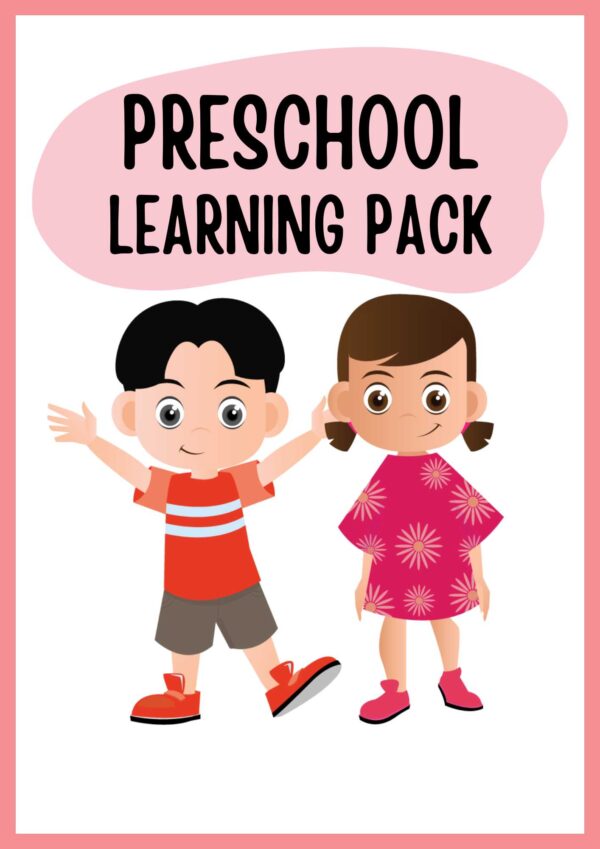 Preschool Learning sheets