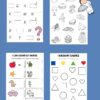 Preschool learning sheets