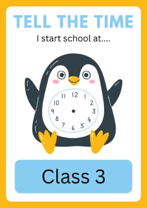 Time worksheets for class 3